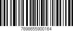 Código de barras (EAN, GTIN, SKU, ISBN): '7898655900164'