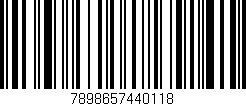 Código de barras (EAN, GTIN, SKU, ISBN): '7898657440118'