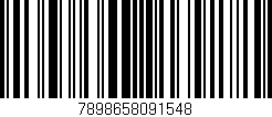 Código de barras (EAN, GTIN, SKU, ISBN): '7898658091548'