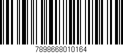 Código de barras (EAN, GTIN, SKU, ISBN): '7898668010164'