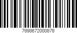 Código de barras (EAN, GTIN, SKU, ISBN): '7898672000878'