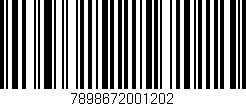 Código de barras (EAN, GTIN, SKU, ISBN): '7898672001202'
