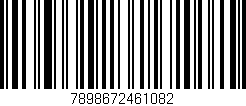 Código de barras (EAN, GTIN, SKU, ISBN): '7898672461082'