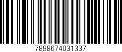 Código de barras (EAN, GTIN, SKU, ISBN): '7898674031337'