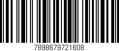 Código de barras (EAN, GTIN, SKU, ISBN): '7898679721608'