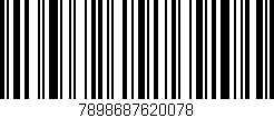 Código de barras (EAN, GTIN, SKU, ISBN): '7898687620078'