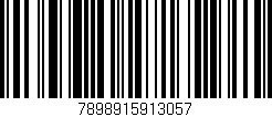 Código de barras (EAN, GTIN, SKU, ISBN): '7898915913057'