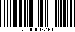 Código de barras (EAN, GTIN, SKU, ISBN): '7898938967150'