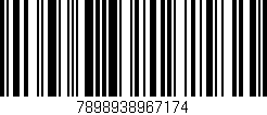 Código de barras (EAN, GTIN, SKU, ISBN): '7898938967174'