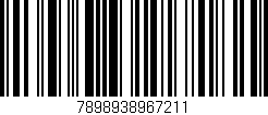 Código de barras (EAN, GTIN, SKU, ISBN): '7898938967211'