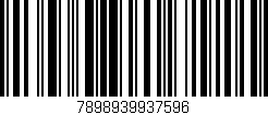 Código de barras (EAN, GTIN, SKU, ISBN): '7898939937596'