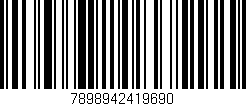 Código de barras (EAN, GTIN, SKU, ISBN): '7898942419690'