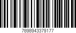 Código de barras (EAN, GTIN, SKU, ISBN): '7898943379177'