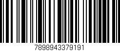 Código de barras (EAN, GTIN, SKU, ISBN): '7898943379191'