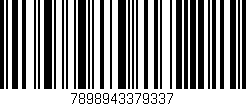 Código de barras (EAN, GTIN, SKU, ISBN): '7898943379337'