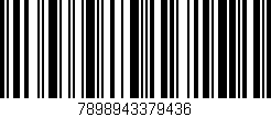 Código de barras (EAN, GTIN, SKU, ISBN): '7898943379436'