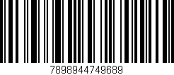 Código de barras (EAN, GTIN, SKU, ISBN): '7898944749689'