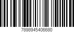 Código de barras (EAN, GTIN, SKU, ISBN): '7898945406680'