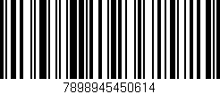 Código de barras (EAN, GTIN, SKU, ISBN): '7898945450614'