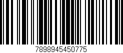 Código de barras (EAN, GTIN, SKU, ISBN): '7898945450775'