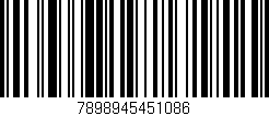 Código de barras (EAN, GTIN, SKU, ISBN): '7898945451086'