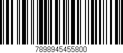 Código de barras (EAN, GTIN, SKU, ISBN): '7898945455800'