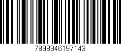 Código de barras (EAN, GTIN, SKU, ISBN): '7898946197143'