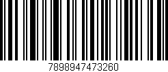 Código de barras (EAN, GTIN, SKU, ISBN): '7898947473260'