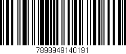 Código de barras (EAN, GTIN, SKU, ISBN): '7898949140191'