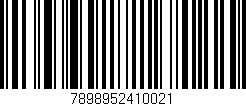 Código de barras (EAN, GTIN, SKU, ISBN): '7898952410021'
