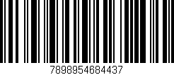 Código de barras (EAN, GTIN, SKU, ISBN): '7898954684437'