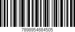 Código de barras (EAN, GTIN, SKU, ISBN): '7898954684505'