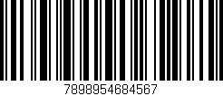Código de barras (EAN, GTIN, SKU, ISBN): '7898954684567'