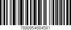 Código de barras (EAN, GTIN, SKU, ISBN): '7898954684581'