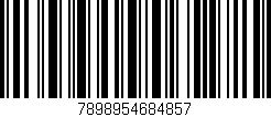 Código de barras (EAN, GTIN, SKU, ISBN): '7898954684857'