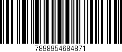 Código de barras (EAN, GTIN, SKU, ISBN): '7898954684871'