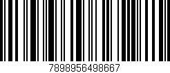 Código de barras (EAN, GTIN, SKU, ISBN): '7898956498667'