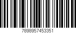 Código de barras (EAN, GTIN, SKU, ISBN): '7898957453351'