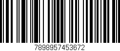 Código de barras (EAN, GTIN, SKU, ISBN): '7898957453672'