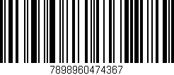 Código de barras (EAN, GTIN, SKU, ISBN): '7898960474367'