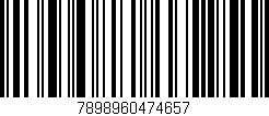 Código de barras (EAN, GTIN, SKU, ISBN): '7898960474657'