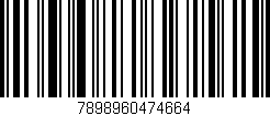 Código de barras (EAN, GTIN, SKU, ISBN): '7898960474664'