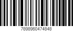 Código de barras (EAN, GTIN, SKU, ISBN): '7898960474848'