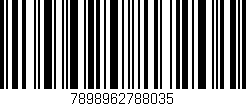 Código de barras (EAN, GTIN, SKU, ISBN): '7898962788035'