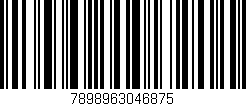 Código de barras (EAN, GTIN, SKU, ISBN): '7898963046875'