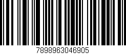 Código de barras (EAN, GTIN, SKU, ISBN): '7898963046905'