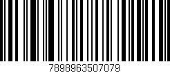 Código de barras (EAN, GTIN, SKU, ISBN): '7898963507079'