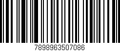 Código de barras (EAN, GTIN, SKU, ISBN): '7898963507086'