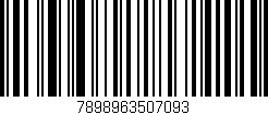 Código de barras (EAN, GTIN, SKU, ISBN): '7898963507093'
