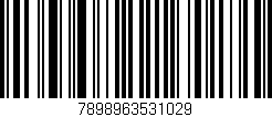 Código de barras (EAN, GTIN, SKU, ISBN): '7898963531029'